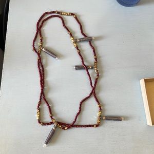 India Hicks Wrap Tassel Necklace